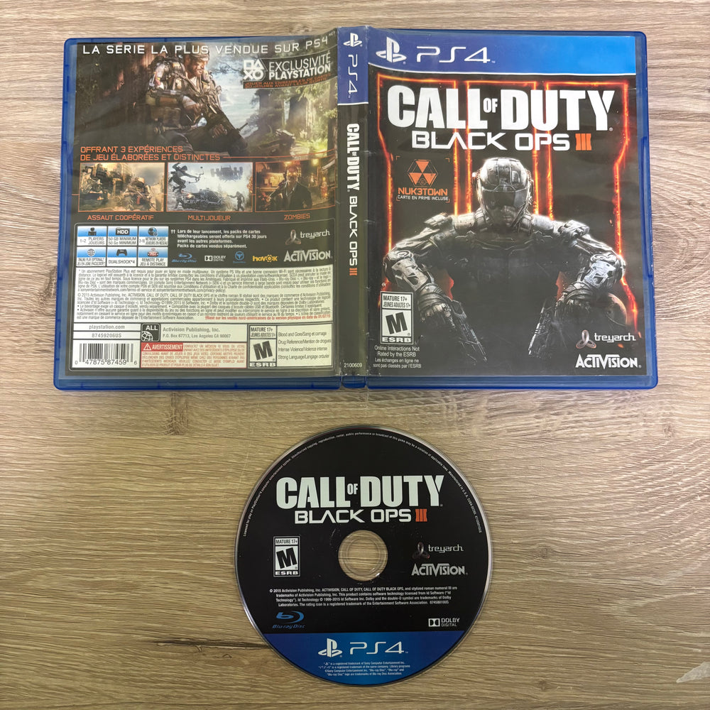 Call of Duty Black Ops III Playstation 4