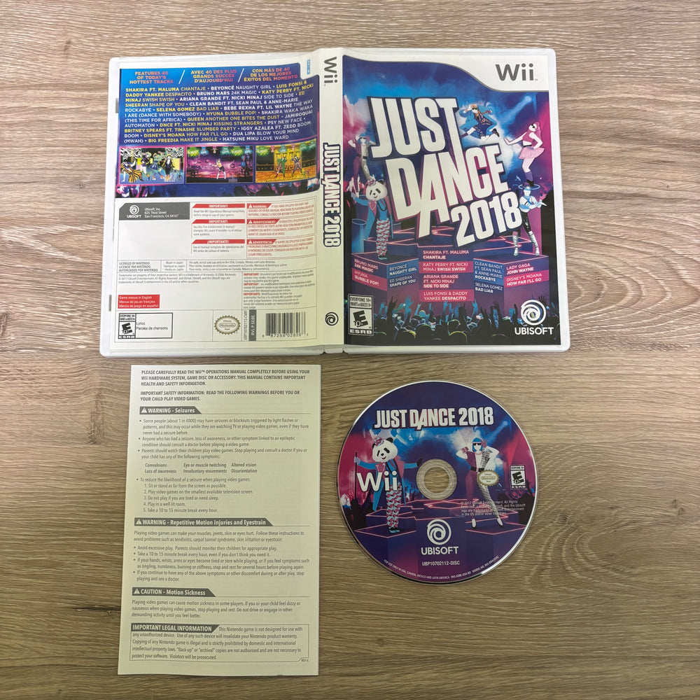 Just Dance 2018 Wii