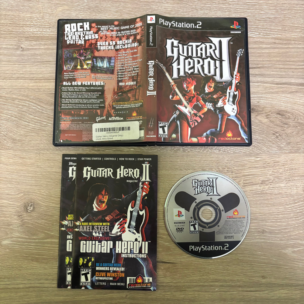 Guitar Hero II Playstation 2