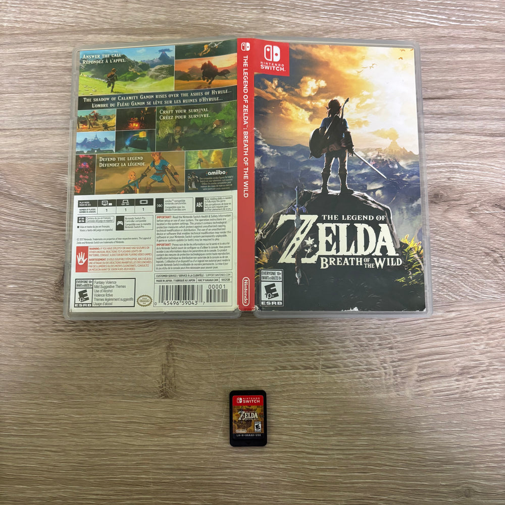 Zelda Breath of the Wild Nintendo Switch