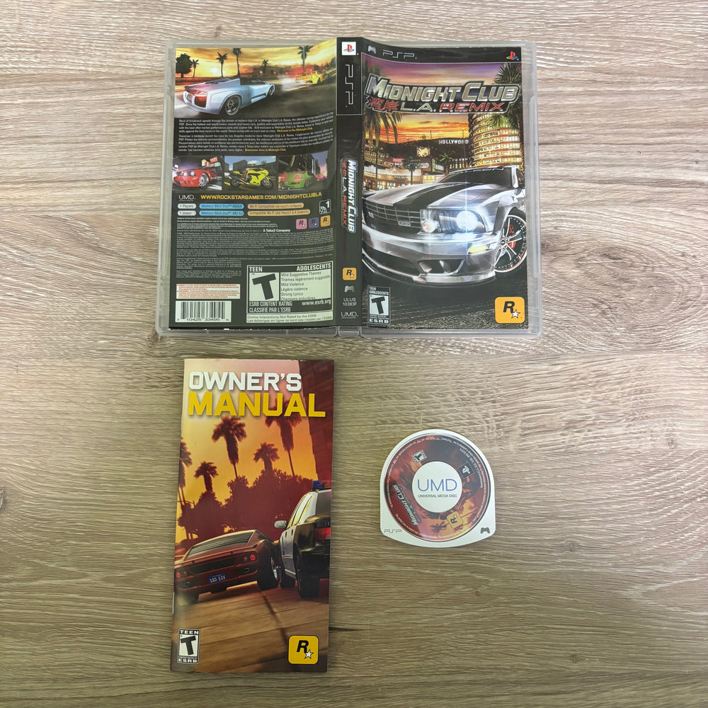 Midnight Club LA Remix PSP