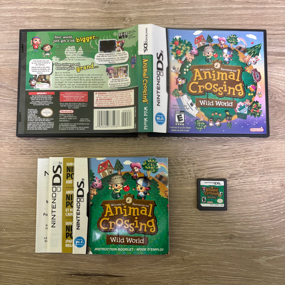 Animal Crossing Wild World Nintendo DS