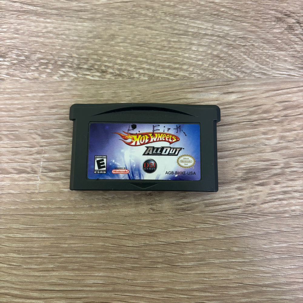 Hot Wheels All Out GameBoy Advance