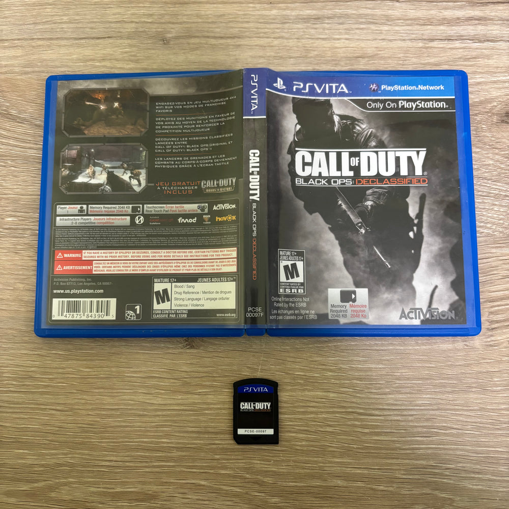 Call of Duty Black Ops Declassified Playstation Vita