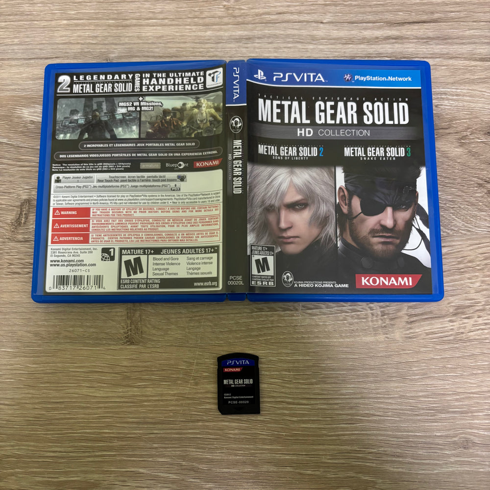 Metal Gear Solid HD Collection Playstation Vita