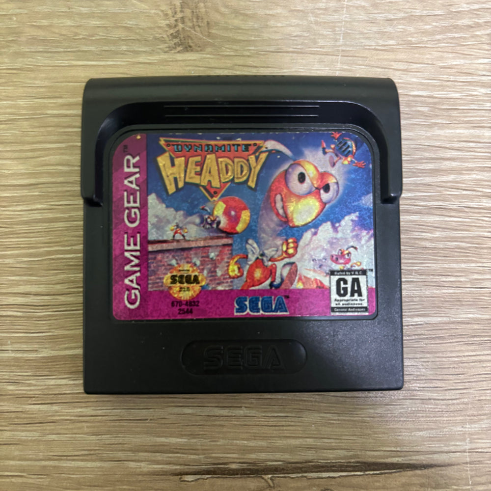 Dynamite Headdy Sega Game Gear