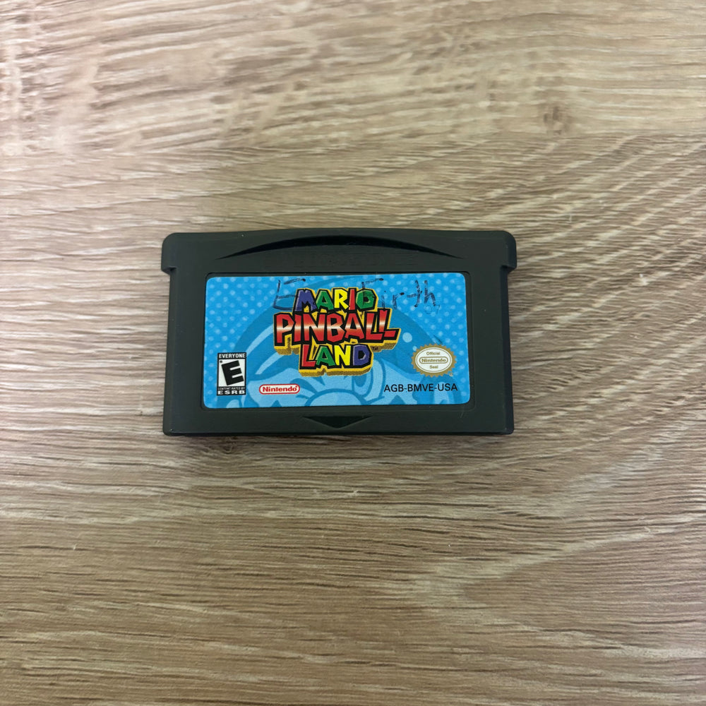 Mario Pinball Land GameBoy Advance