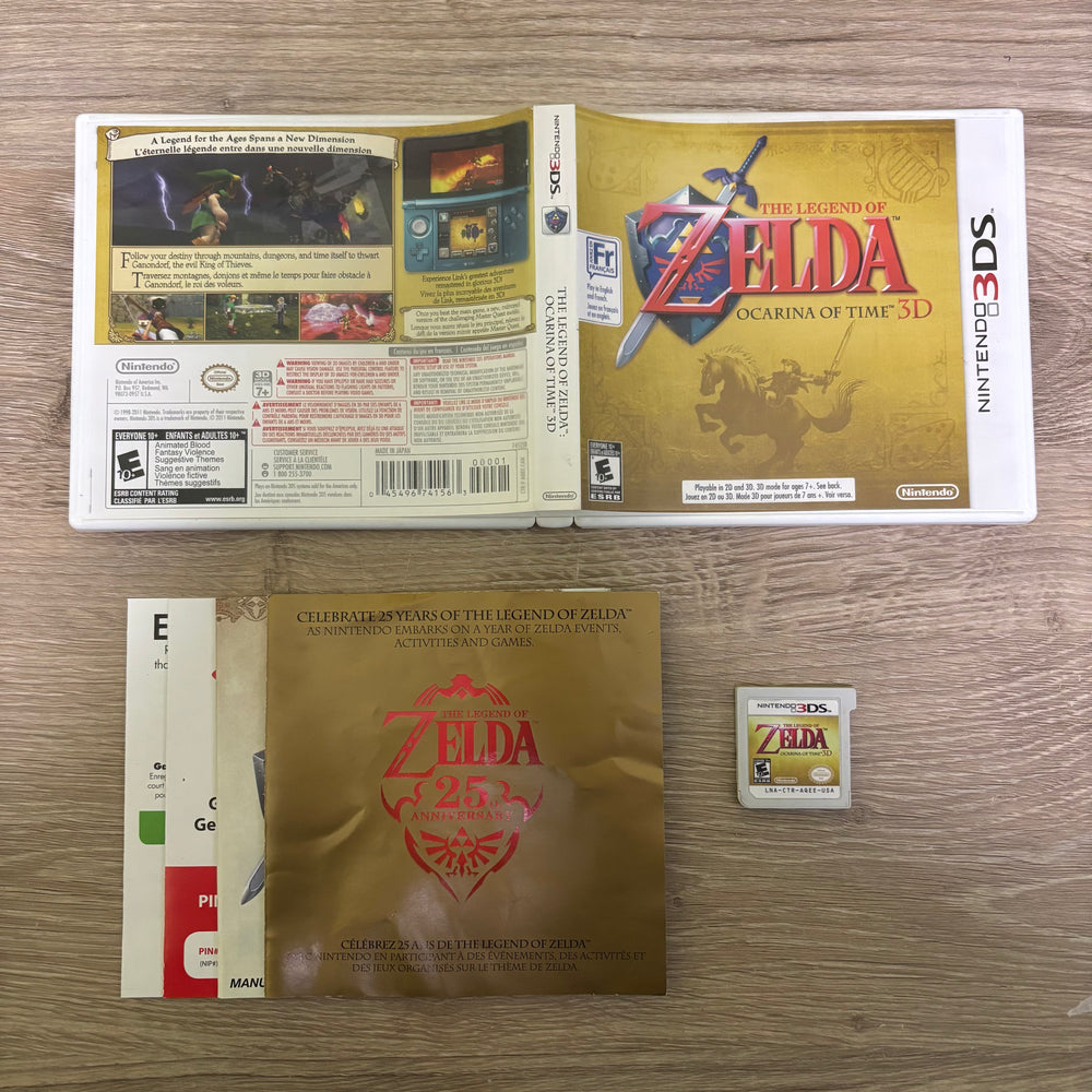 Zelda Ocarina of Time 3D Nintendo 3DS