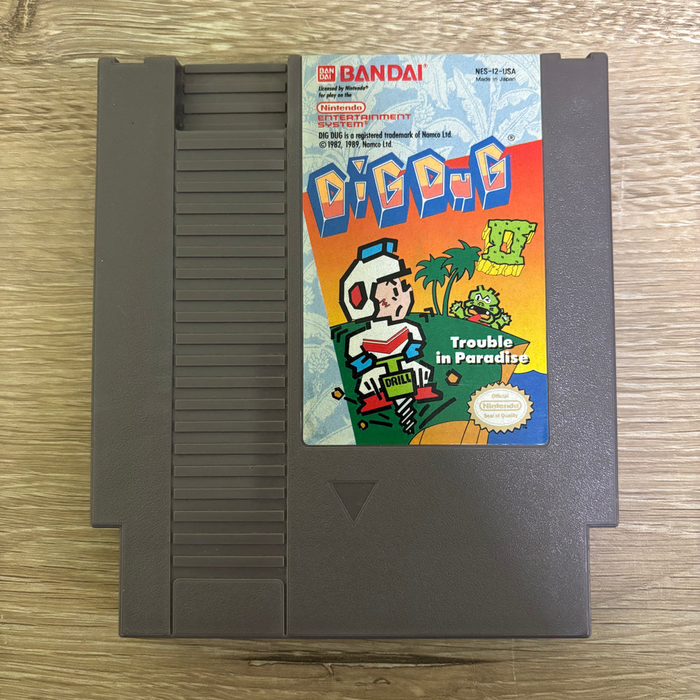 Dig Dug II: Trouble in Paradise NES