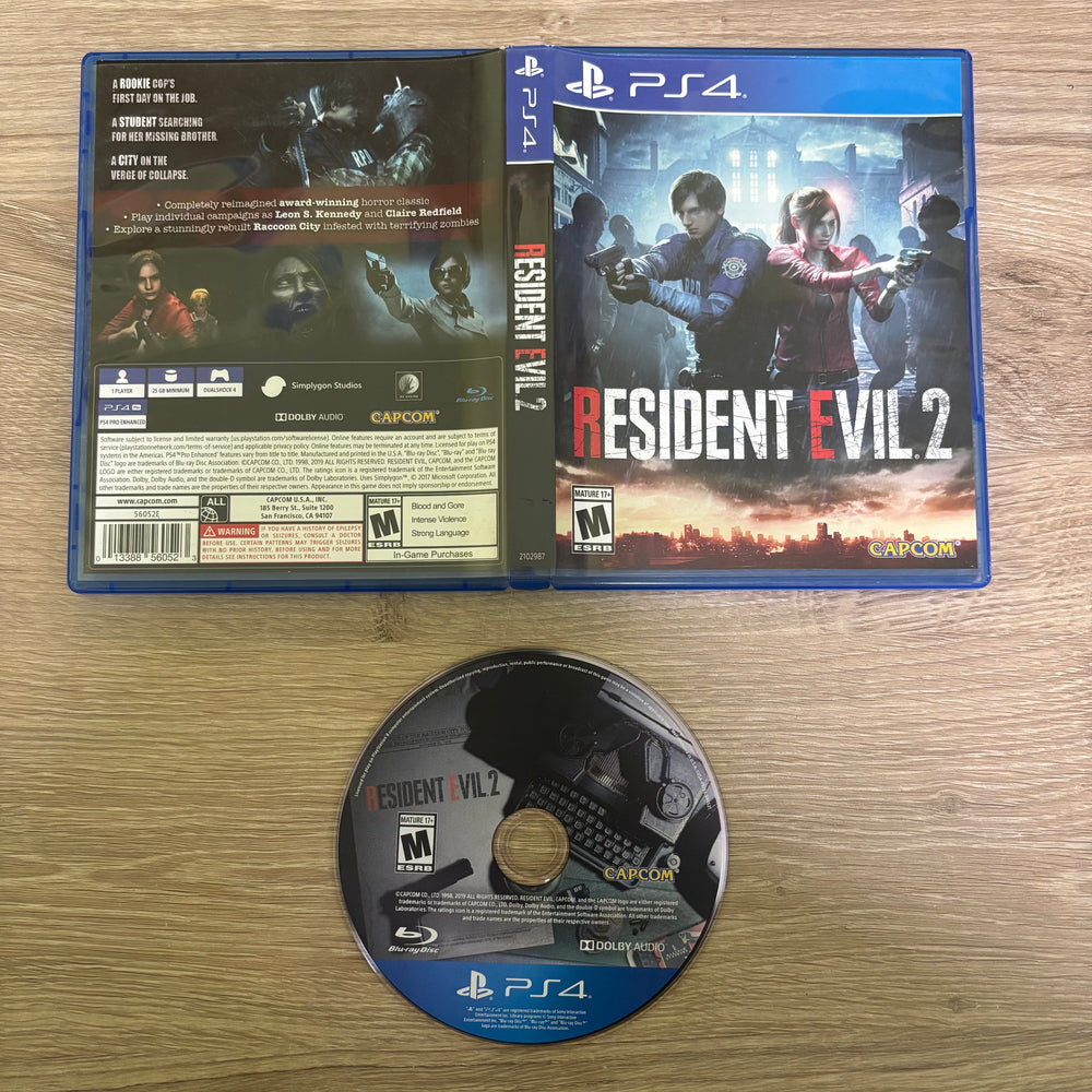Resident Evil 2 Playstation 4