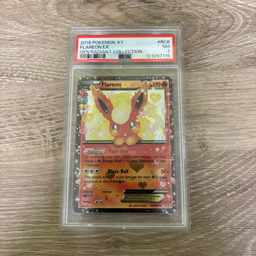 Flareon EX (RC6/RC32) [Generations: Radiant Collection] PSA 7 (12397115) Graded Card