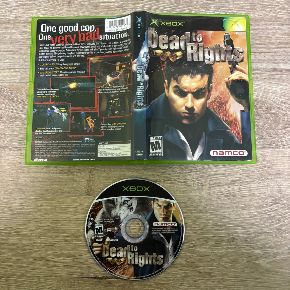 Dead to Rights Xbox