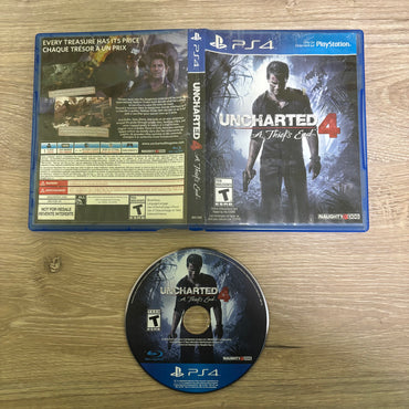 Uncharted 4 A Thief's End Playstation 4