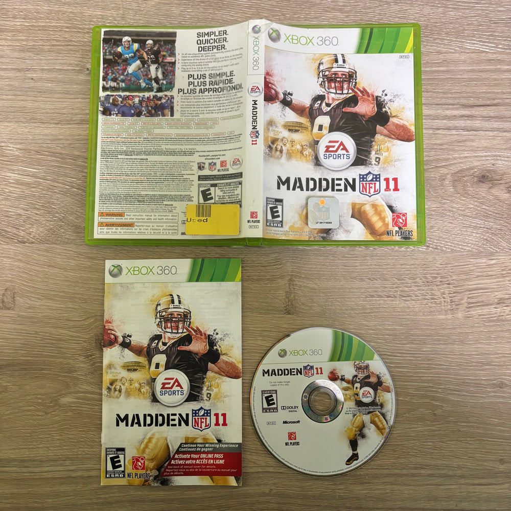 Madden NFL 11 Xbox 360