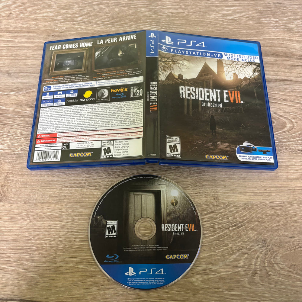 Resident Evil 7 Biohazard Playstation 4