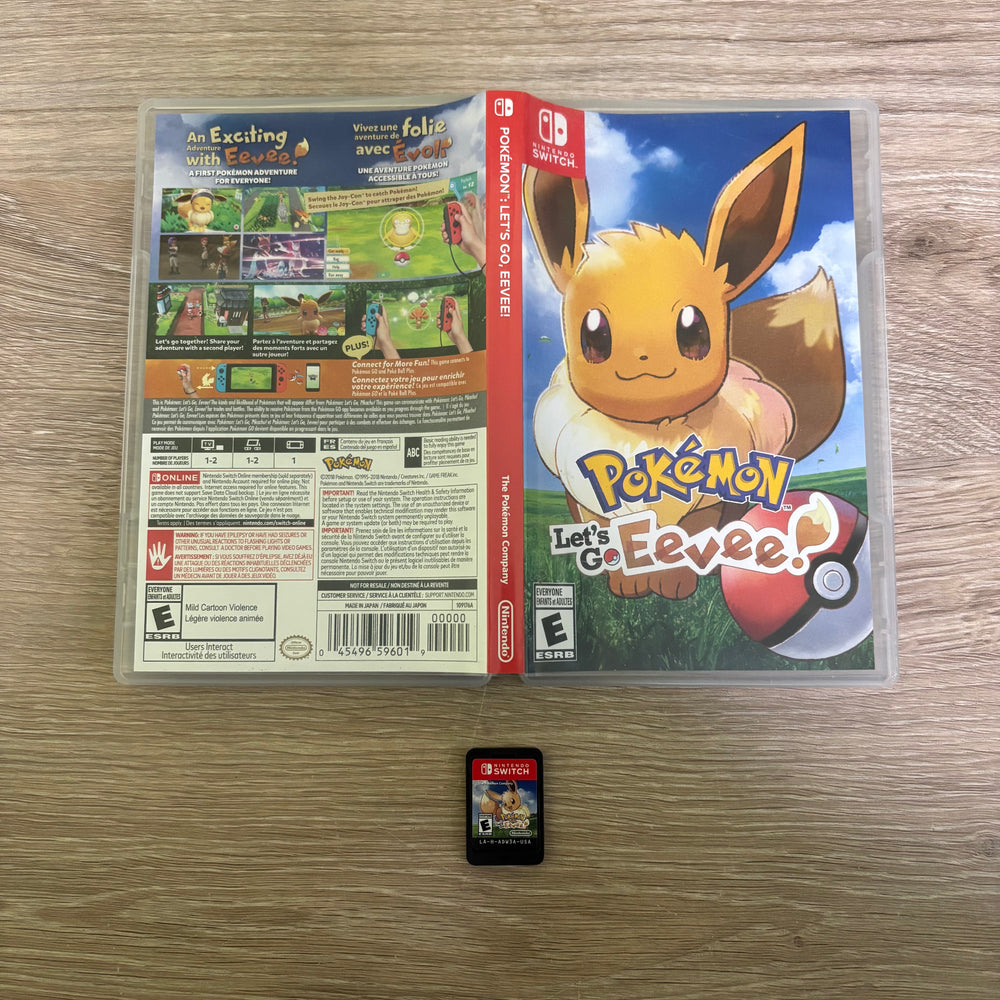 Pokemon Let's Go Eevee Nintendo Switch