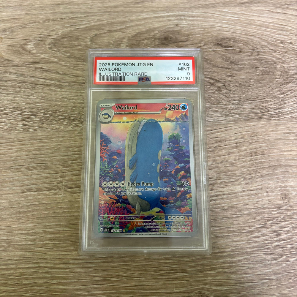 Wailord (162/159) [Scarlet & Violet: Journey Together] PSA 9 (123297110) Graded Card