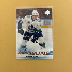 2019-20 Upper Deck Series 1 Quinn Hughes Young Guns Vancouver Canucks #249 Sports Card