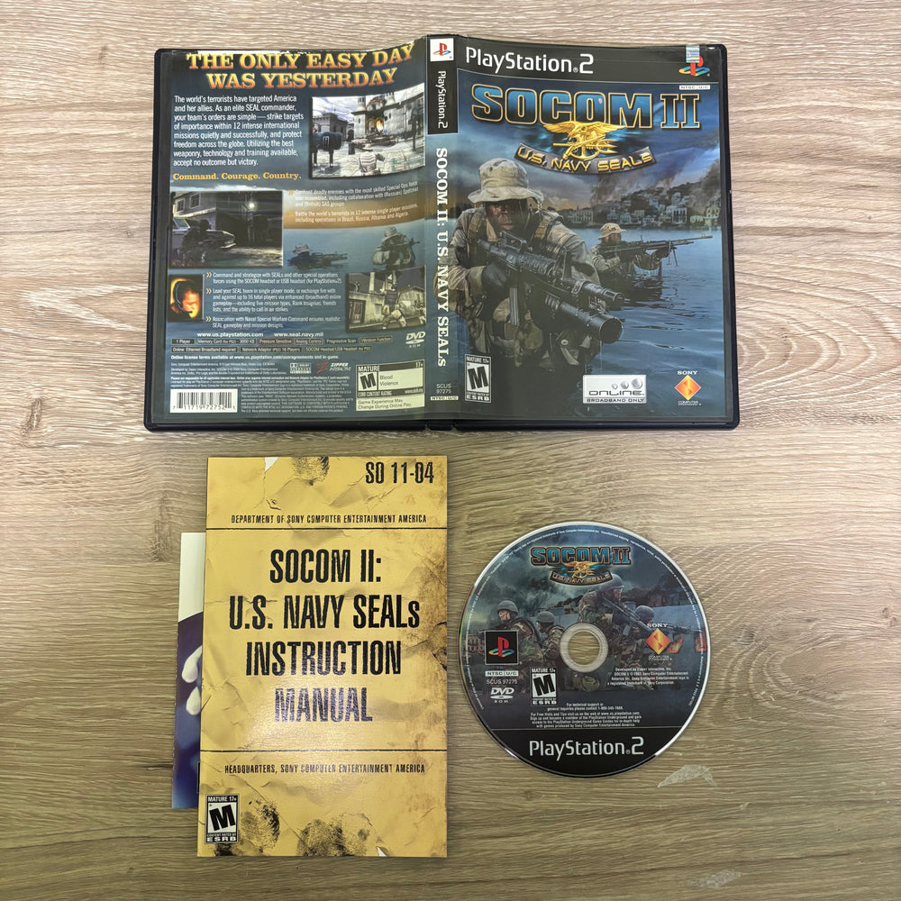 SOCOM II US Navy Seals Playstation 2
