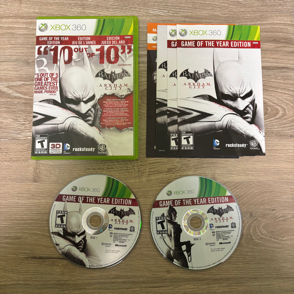Batman: Arkham City [Game of the Year] Xbox 360