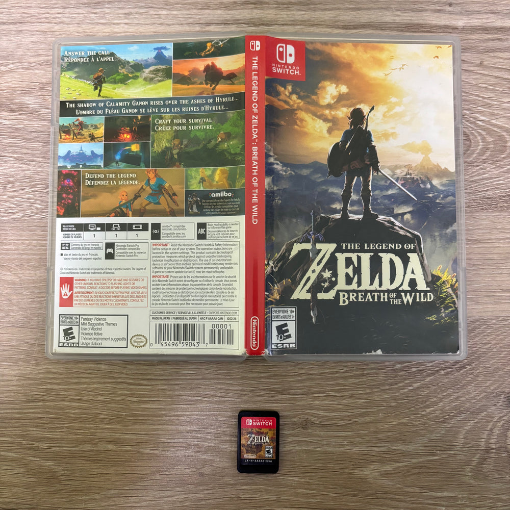 Zelda Breath of the Wild Nintendo Switch