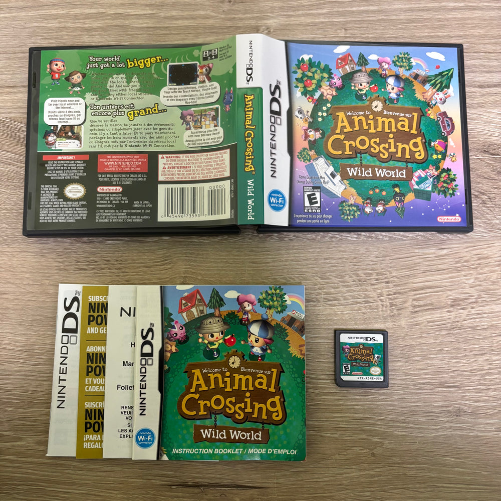 Animal Crossing Wild World Nintendo DS
