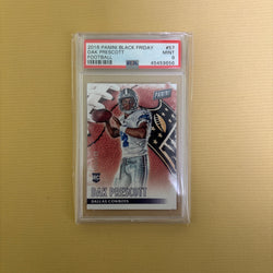2016 Panini Black Friday Dak Prescott Rookie /499 PSA 9 Dallas Cowboys No.57 PSA 9 (45459656) Graded Sports Card