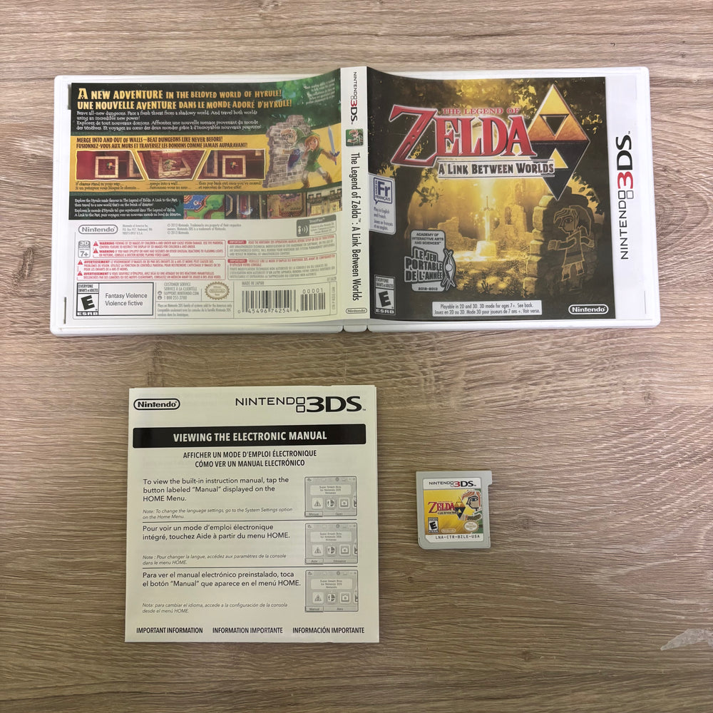 Zelda A Link Between Worlds Nintendo 3DS