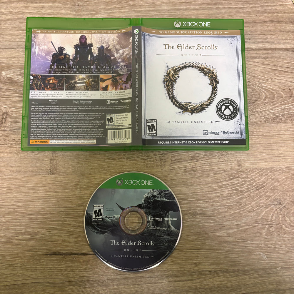 Elder Scrolls Online: Tamriel Unlimited Xbox One