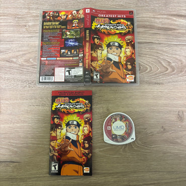 Naruto: Ultimate Ninja Heroes [Greatest Hits] PSP