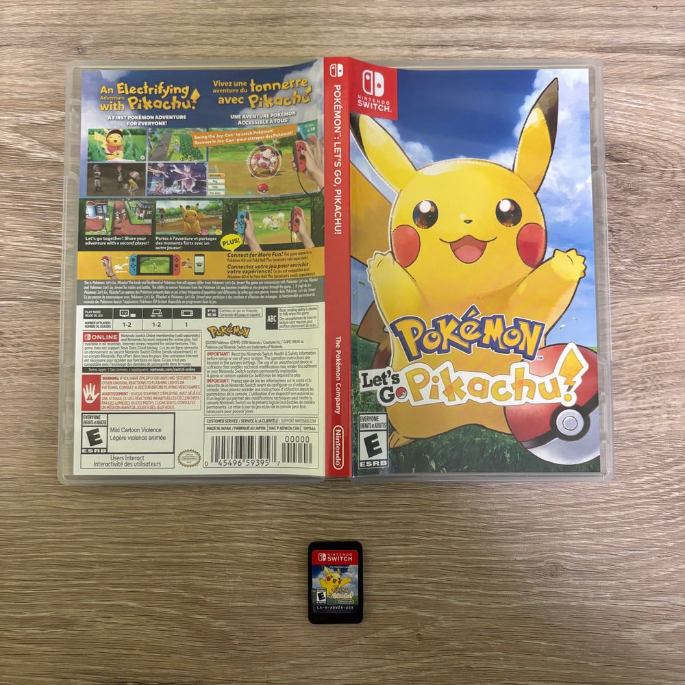Pokemon Let's Go Pikachu Nintendo Switch