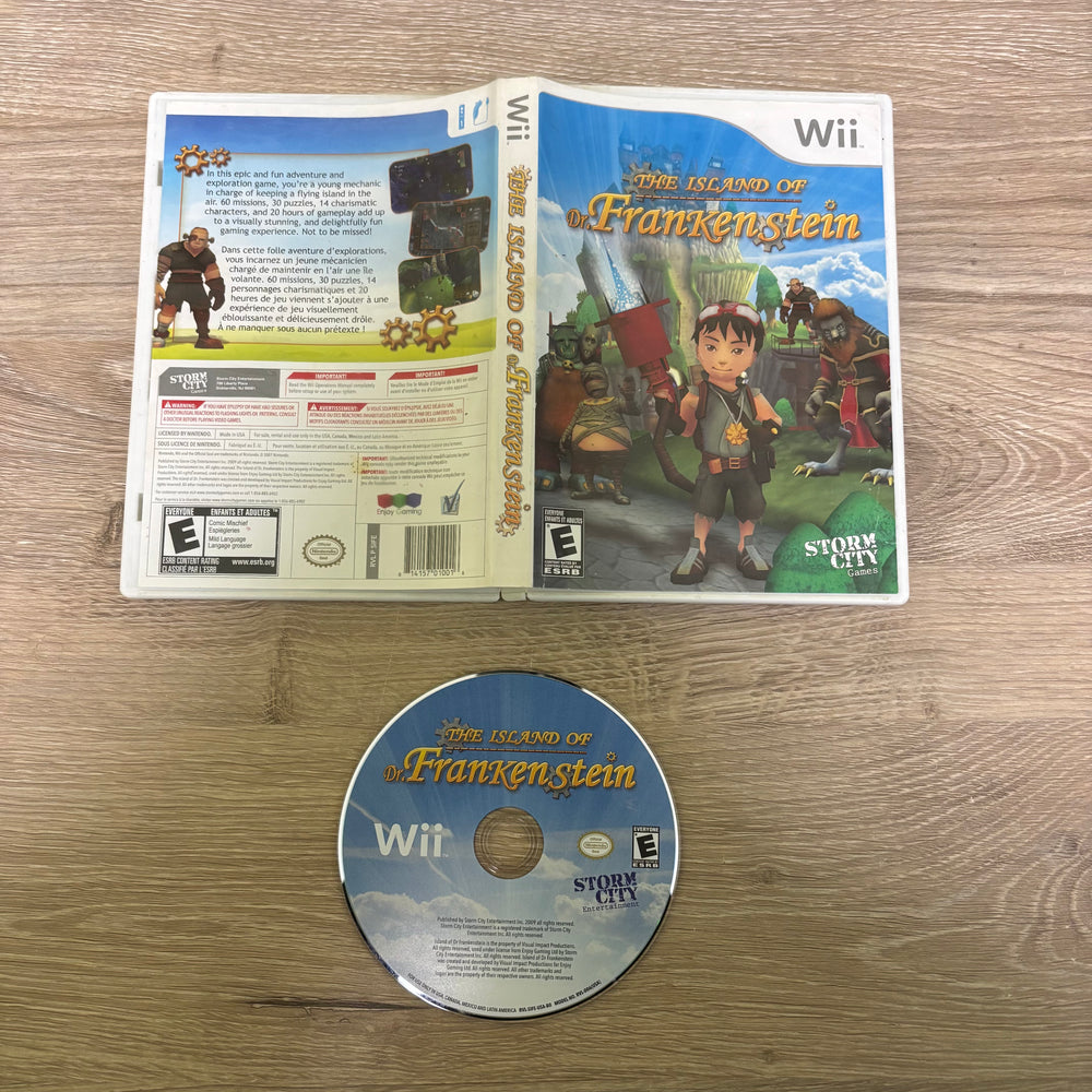 The Island of Dr. Frankenstein Wii