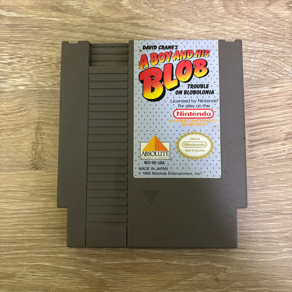 A Boy and His Blob Trouble on Blobolonia NES
