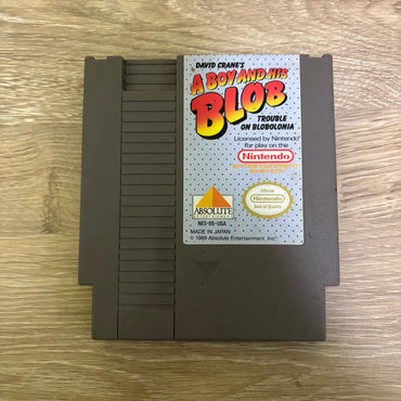 A Boy and His Blob Trouble on Blobolonia NES