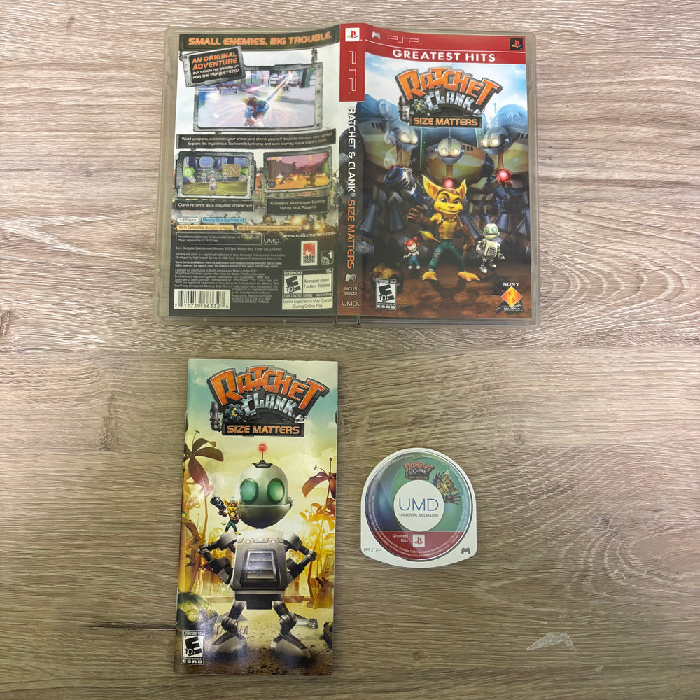 Ratchet & Clank Size Matters [Greatest Hits] PSP