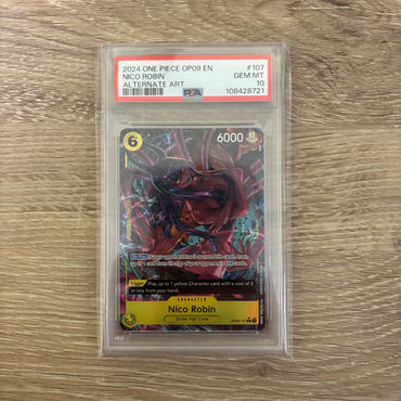 Nico Robin (Parallel) [Emperors in the New World] PSA 10 (108428721) Graded Card