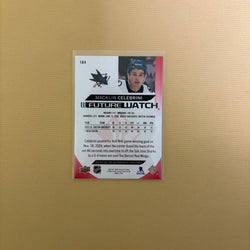 2024/25 Upper Deck SP Authentic Macklin Celebrini Future Watch Limited Red San Jose Sharks #184 Sports Card