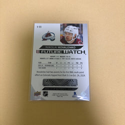 2024-25 SP Authentic Nikolai Kovalenko Spectrum FX #S-55 Avalanche Sports Card