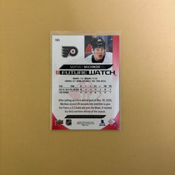 2024/25 Upper Deck SP Authentic Matvei Michkov Future Watch Limited Red Philadelphia Flyers #185 Sports Card