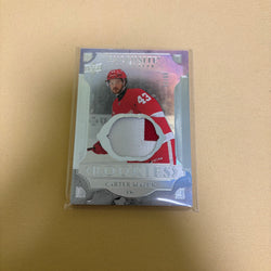 2025-26 UD Black Diamond #RP-CM Carter Mazur Exquisite Rookie Patch /99 Sports Card