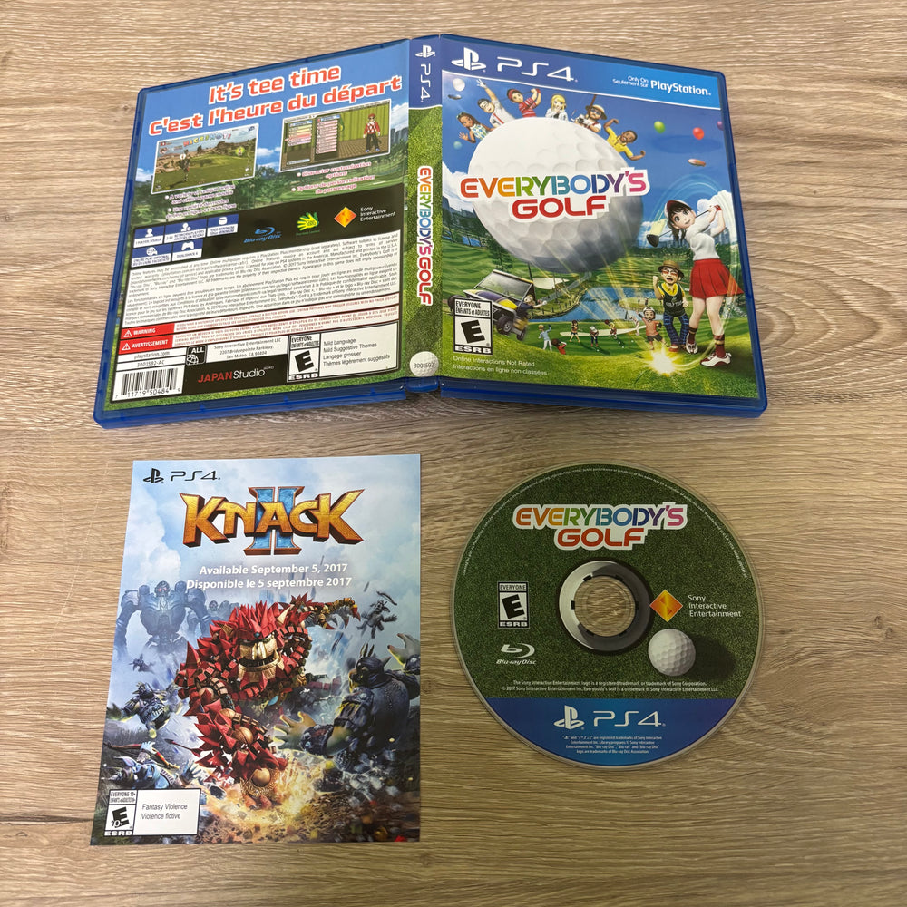 Everybody's Golf Playstation 4