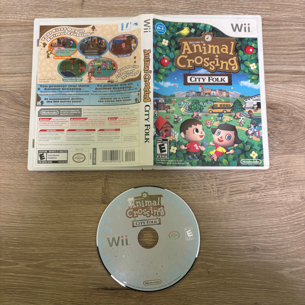 Animal Crossing City Folk Wii