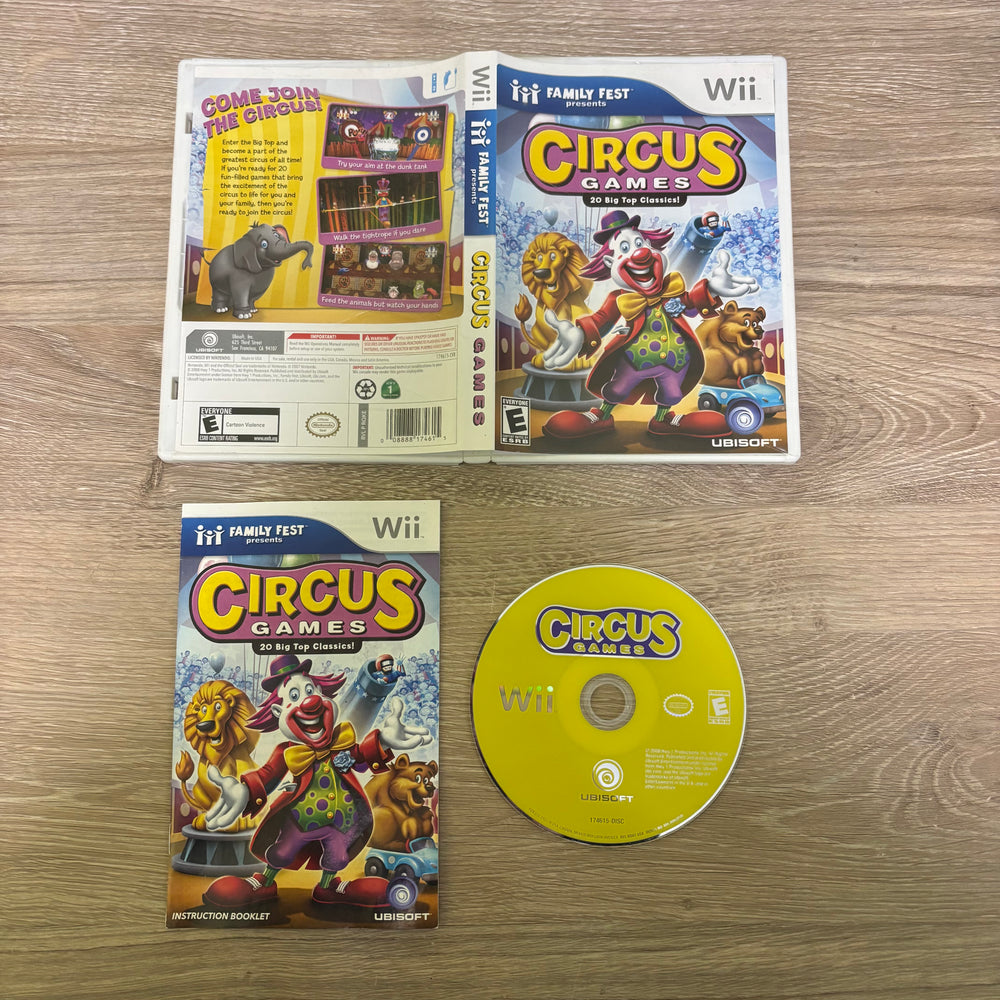 Circus Games Wii