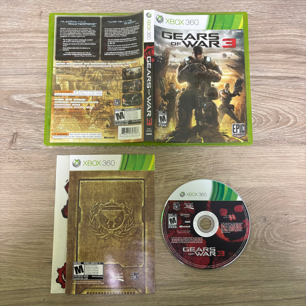 Gears of War 3 Xbox 360