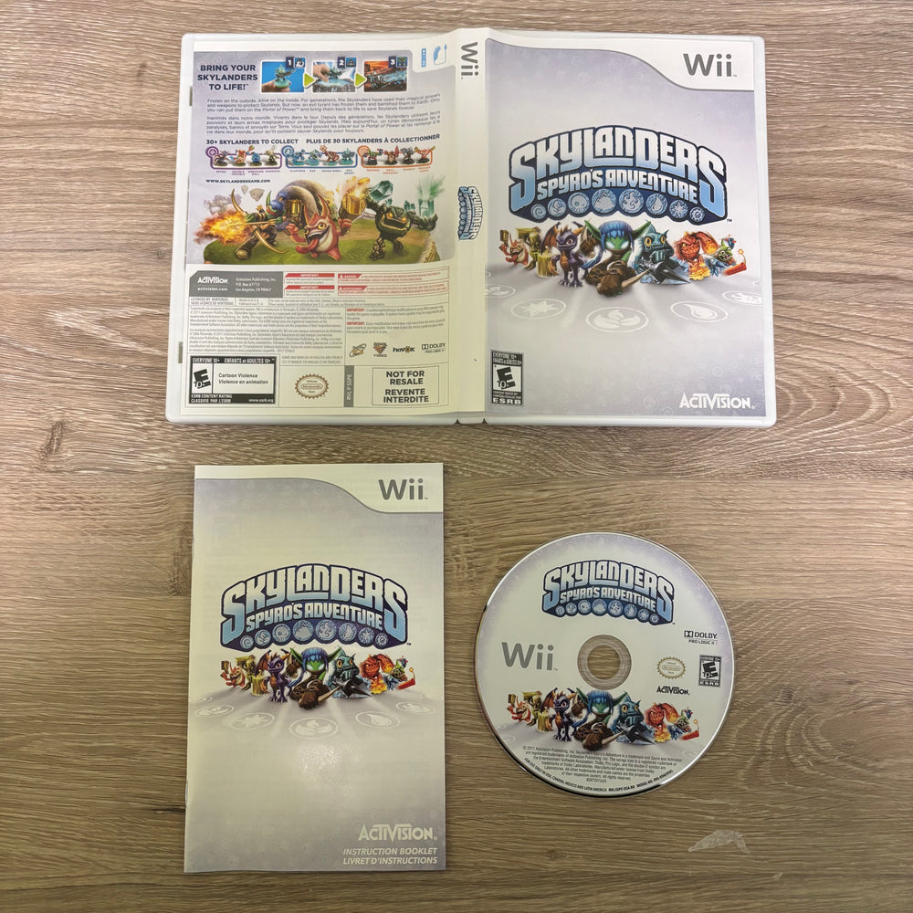 Skylanders Spyro's Adventure Wii