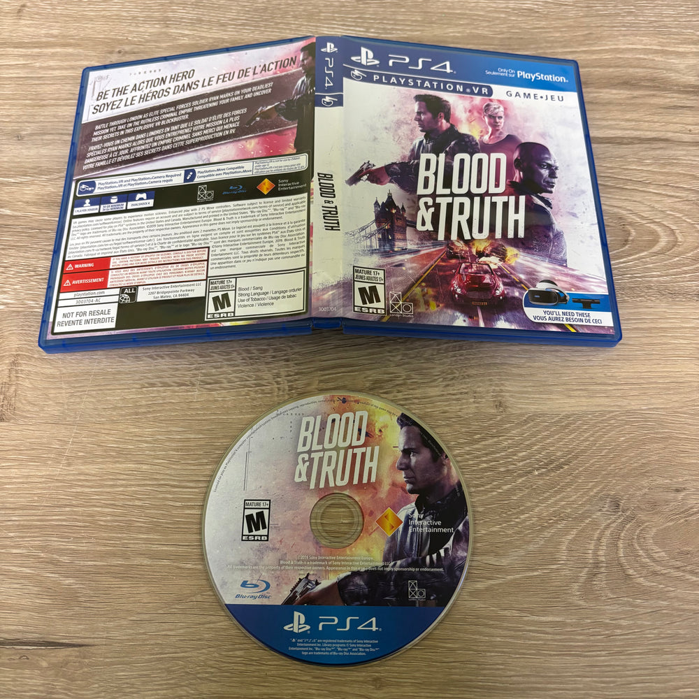 Blood & Truth Playstation 4