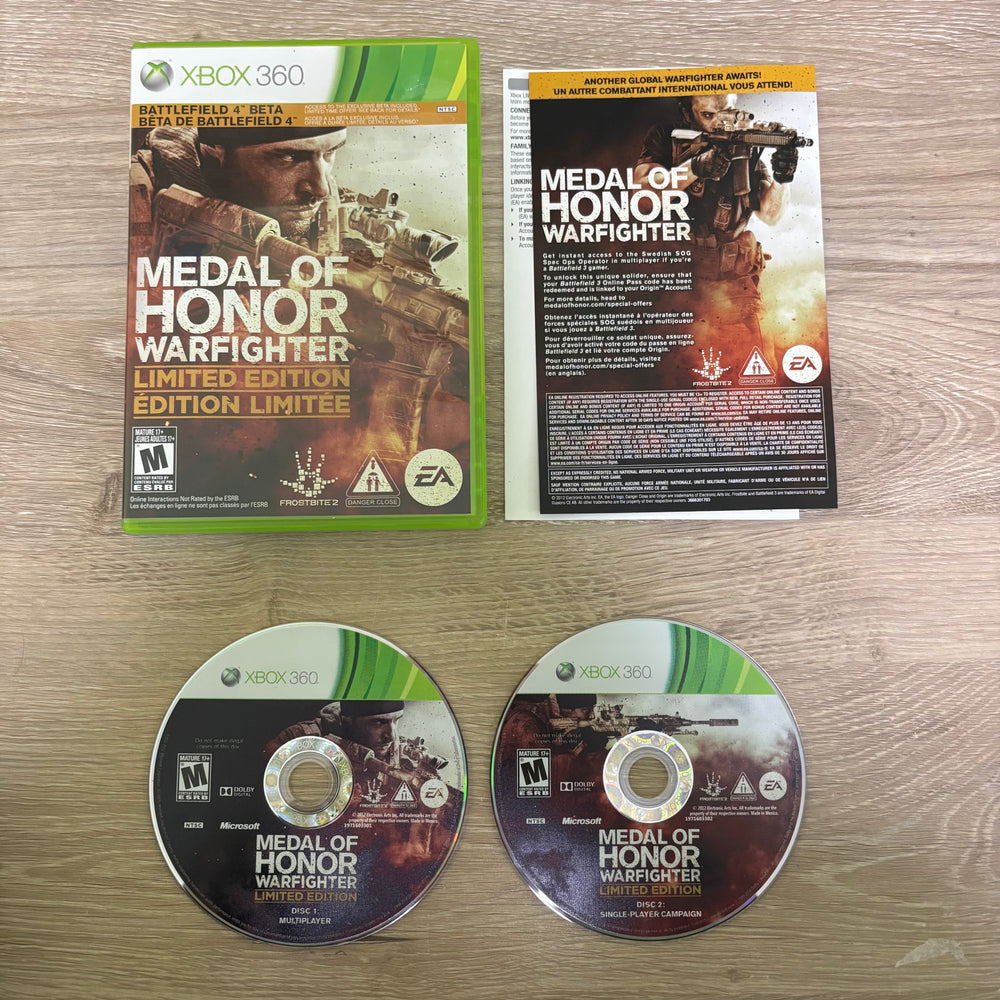 Medal of Honor Warfighter [Limited Edition] Xbox 360