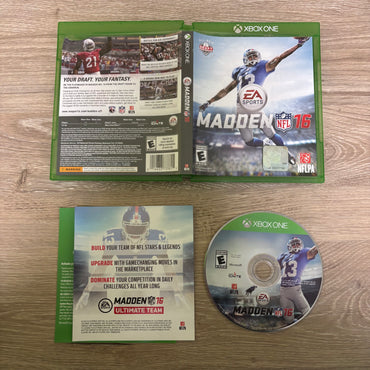Madden NFL 16 Xbox One
