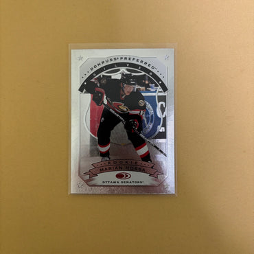1997/98 Donruss Preferred Marian Hossa Silver Rookie Ottawa Senators #162 Sports Card