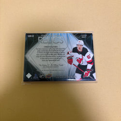 2024/25 Upper Deck Black Diamond Jesper Bratt Diamond Mine Relics Jersey New Jersey Devils DMR-JB Sports Card